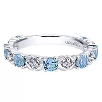 blue topaz diamond ring on rent for women online