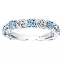 blue topaz diamond ring on rent for women online