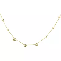 gold diamond chain necklace on rent for women