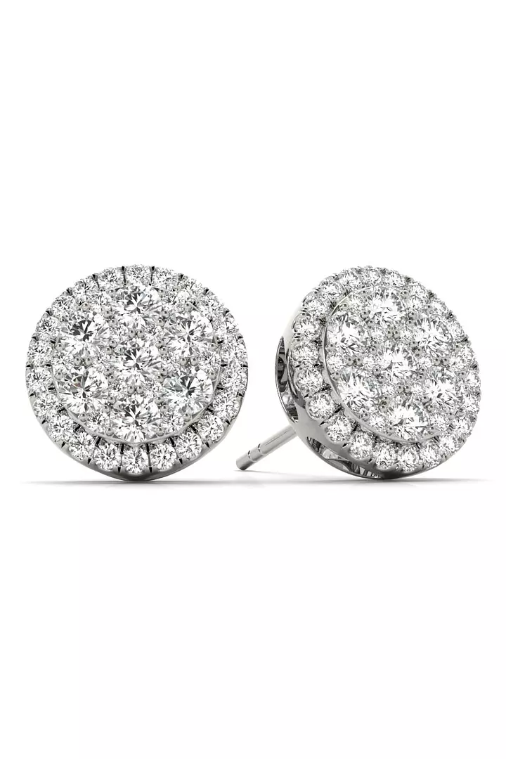 diamond earrings for rent or borrow