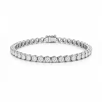 rent bezel set diamond tennis bracelet for a wedding or special occasion rental