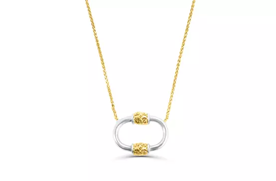 yellow gold choker necklace for women on rent