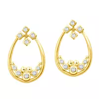 designer diamond earrings for rent