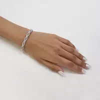 rent champagne diamonds bracelet for wedding day