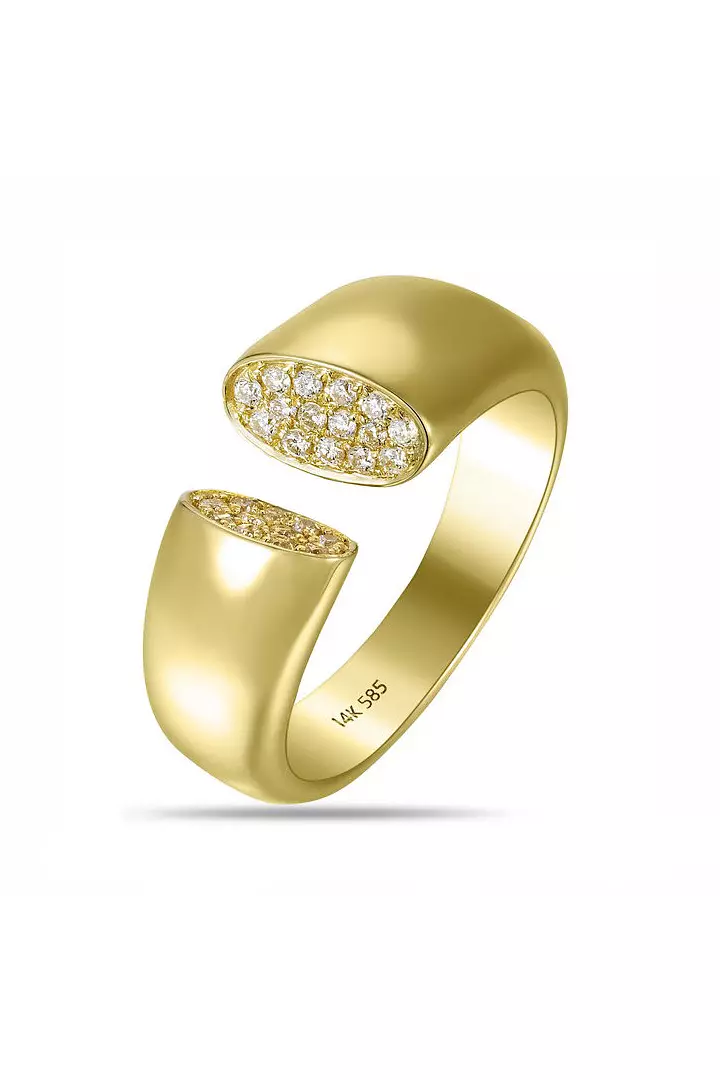 gold and diamond ring for women on rent
