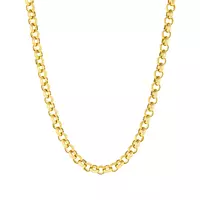 Rolo Chain in yellow gold for rent