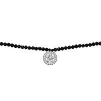 diamond pendant choker necklace on rent for women