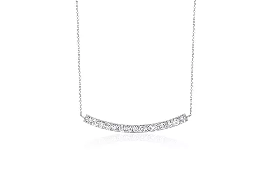 Rent diamond bar necklace for your next special event or wedding