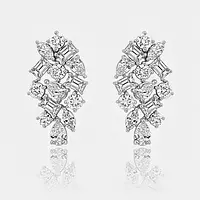 Modern Cluster Earrings for bridal rentals