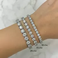 tennis bracelets carats