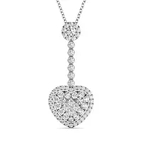 borrow diamond heart necklace for rent