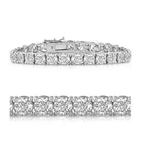 rent tennis diamond bracelet in white gold