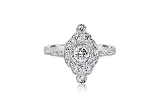 rent diamond antique ring for special occasion