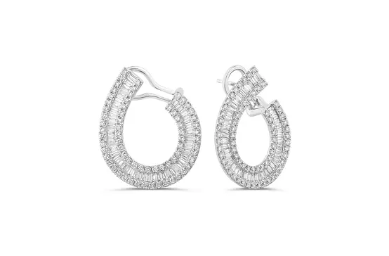 diamond earrings fancy for rent