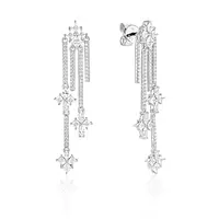 diamond bridal rental earrings for rent