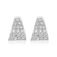 Rent diamond huggie hoop earrings