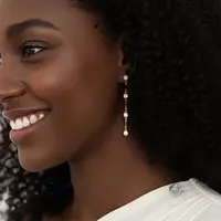 Diamond by the Yard Drop Earrings