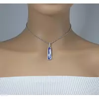 blue lapis and diamonds necklace