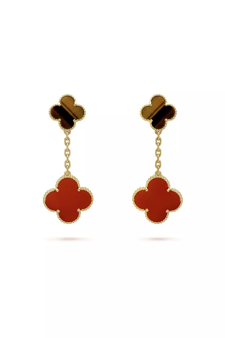 Trejours Marketplace Rent Van Cleef Arpels Red Alhambra Drop
