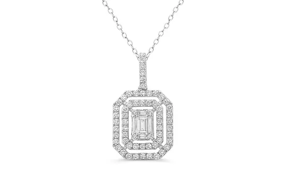 rent designer diamond necklace for bridal event