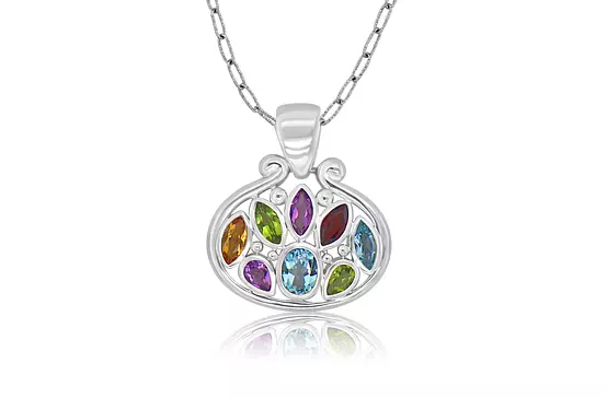 Rent multicolor sterling silver jewelry