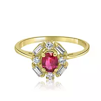 rent ruby and diamonds ring