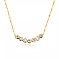 gold and diamond necklace on rent for women
