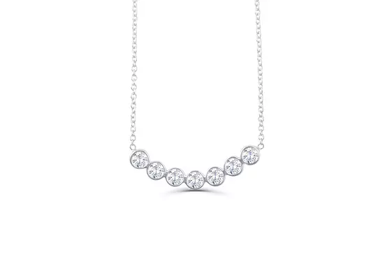 white gold diamond necklace on rent for women online