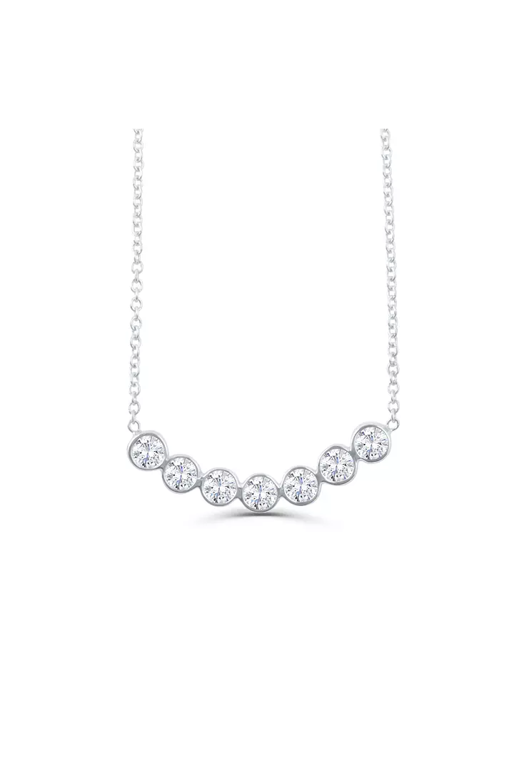 white gold diamond necklace on rent for women online