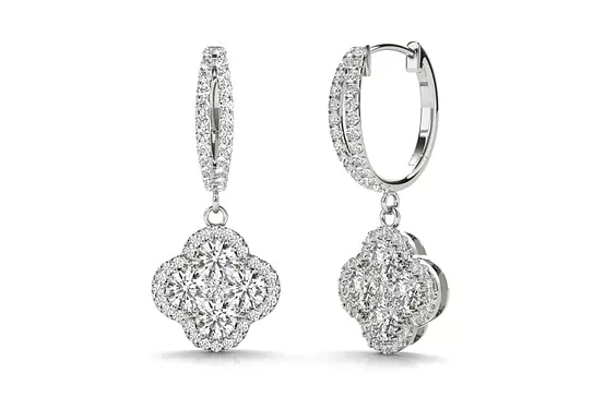 borrow designer drop earrings for special occasion