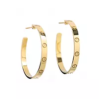 Borrow Cartier Earrings from Love Collection