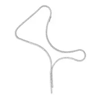 Diamond tennis necklace to rent for wedding