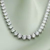 rent diamond tennis necklace for wedding 