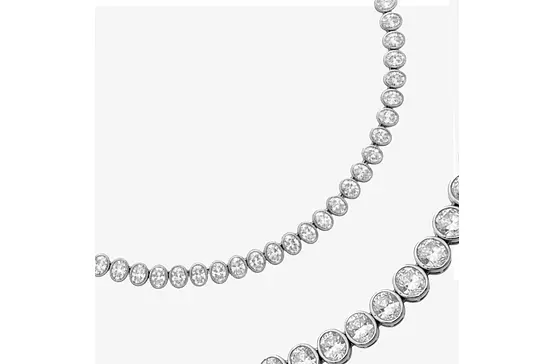Rent Eco Diamonds Tennis Necklace