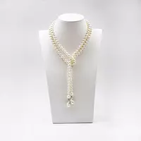 Rent pearl lariat necklace