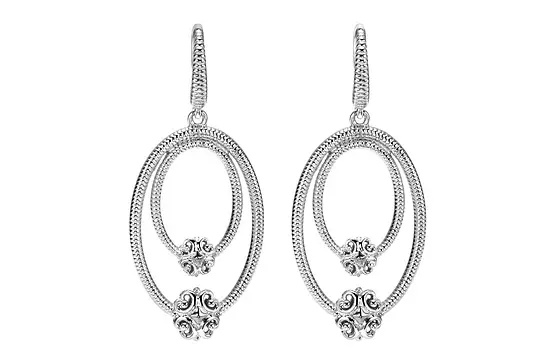 hoop drop fashion earrings for rent
