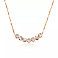 rose gold diamond pendant on rent for women online
