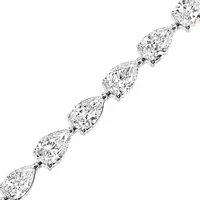 Rent pear shaped diamond necklace