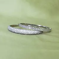 RENT pave diamond bracelet