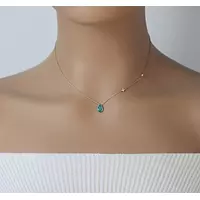 REnt emerald and diamond necklace