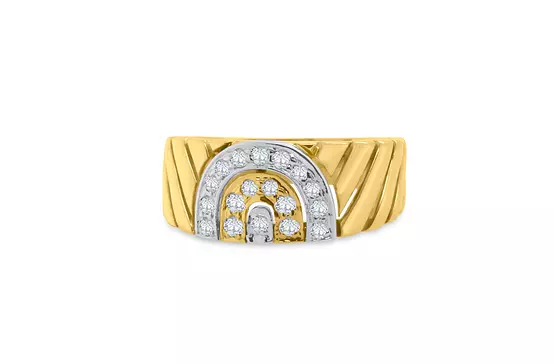 gold and diamond ring for women on rent