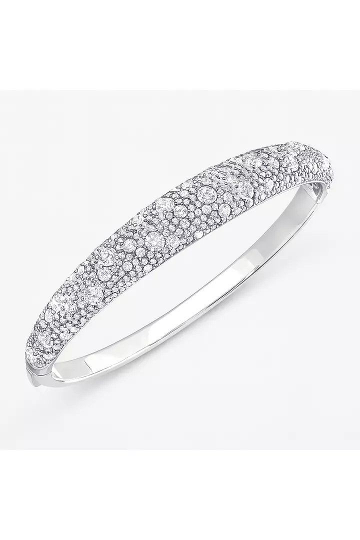 Rent Pave diamond Dome Bangle