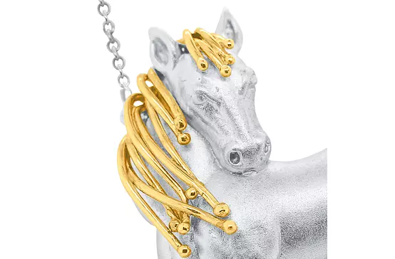borrow equestrian pendant for women online