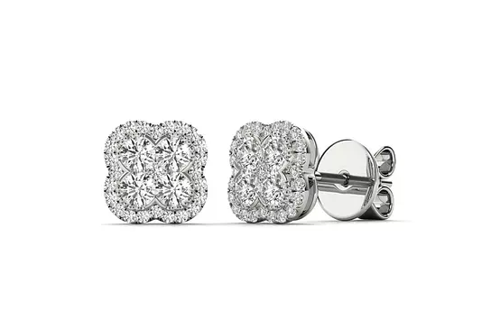 fancy diamond earrings for rent or to borrow
