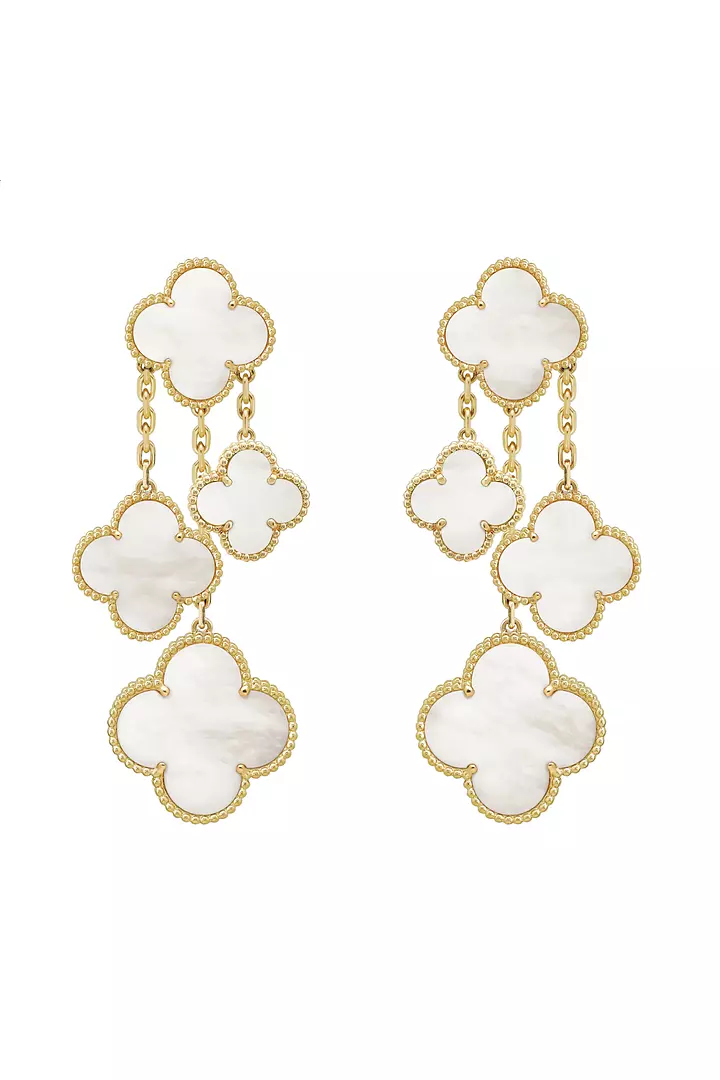 Alhambra mother of pearl earrings for rent