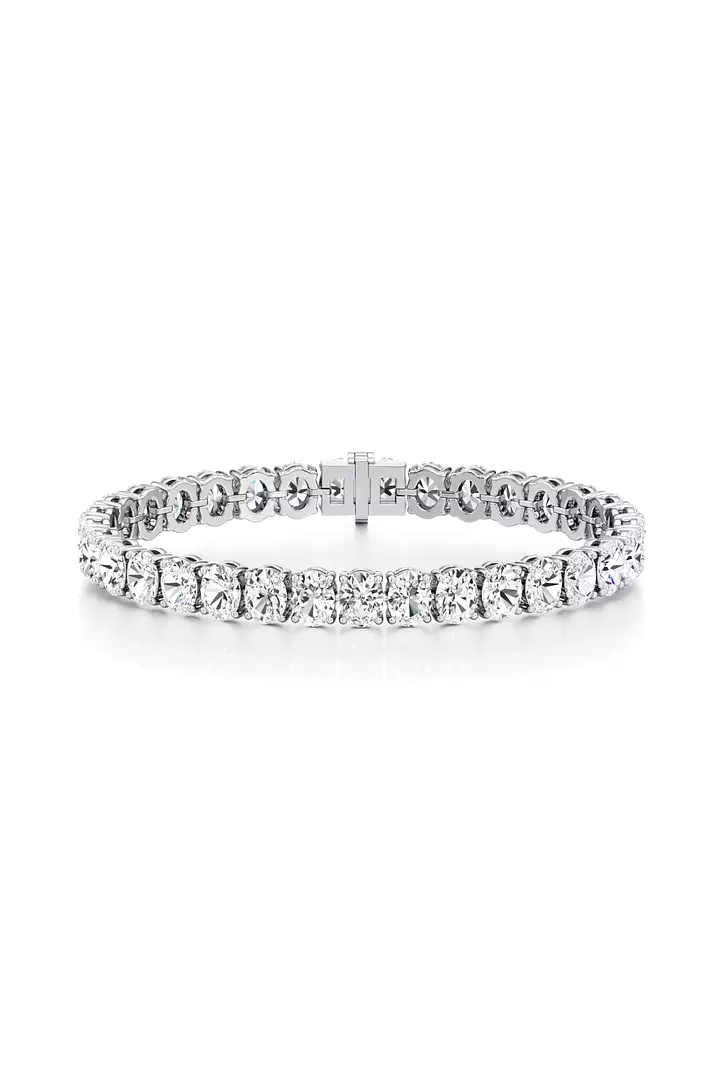 rent north south large oval diamond tennis bracelet for a wedding
