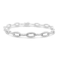 sterling silver diamond bracelet on rent for women online