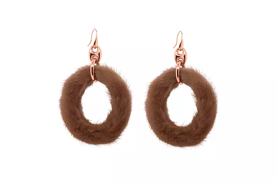 borrow fur earrings for women online
