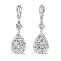 borrow fashion diamond earrings for rent