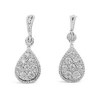 diamond drop dangle earrings for rent